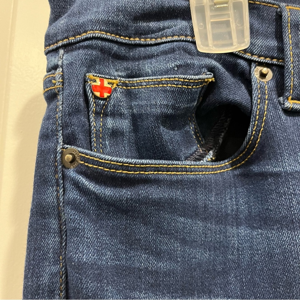 Hudson Jeans Blue Straight Leg Denim - Picture 2 of 8
